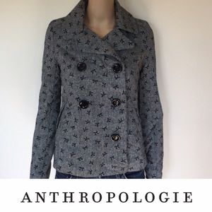 Anthropologie needle and thread blazer size small
